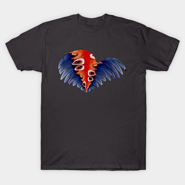 Wings of change blue T-Shirt by FlossOrFi